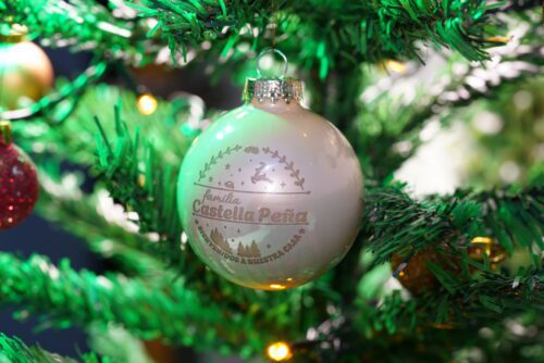 Bolas de navidad personalizadas